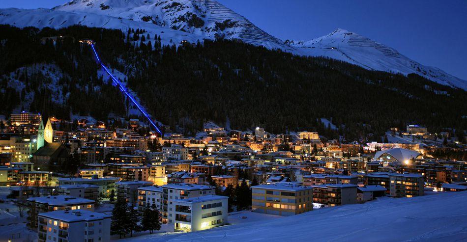 Ferienwohnung Alpenblick Давос Екстер'єр фото